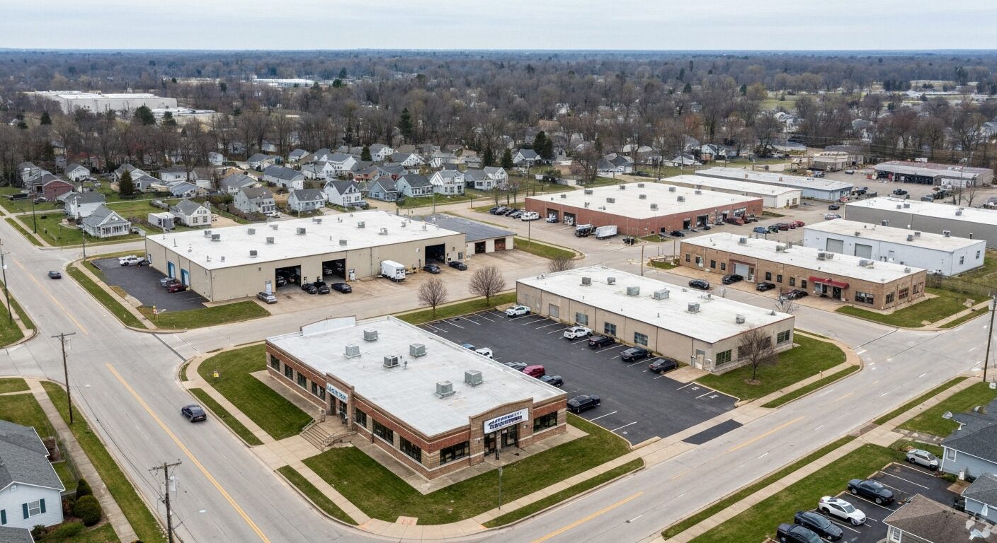 Bedroom after mattress removal in Beech Grove