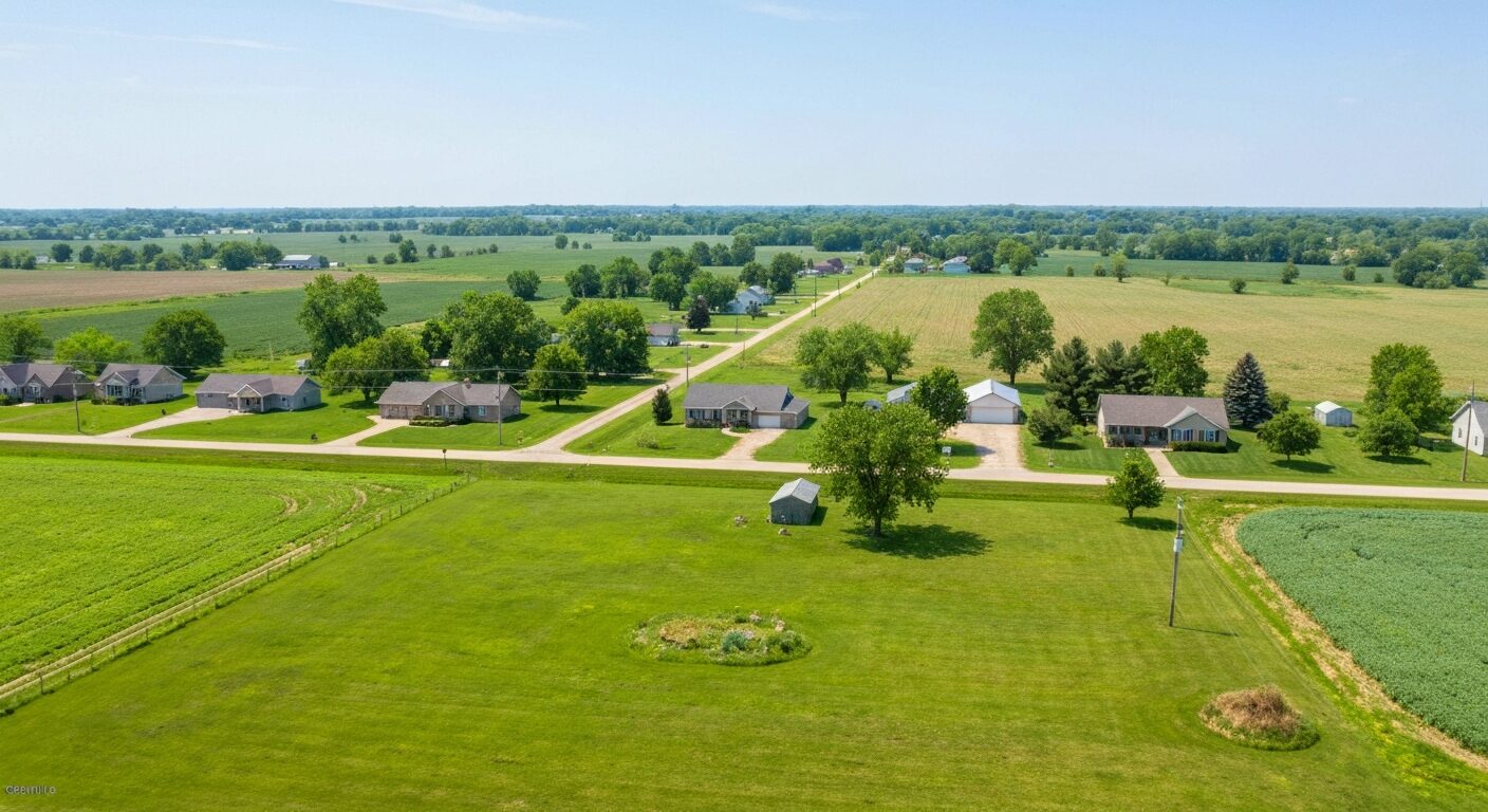 Kitchen after appliance removal in Brownsburg