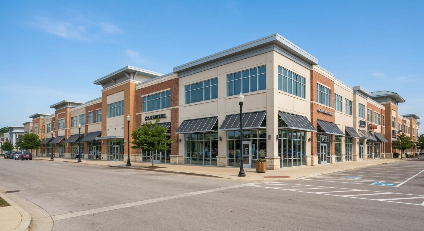 Empty room after furniture removal in Carmel