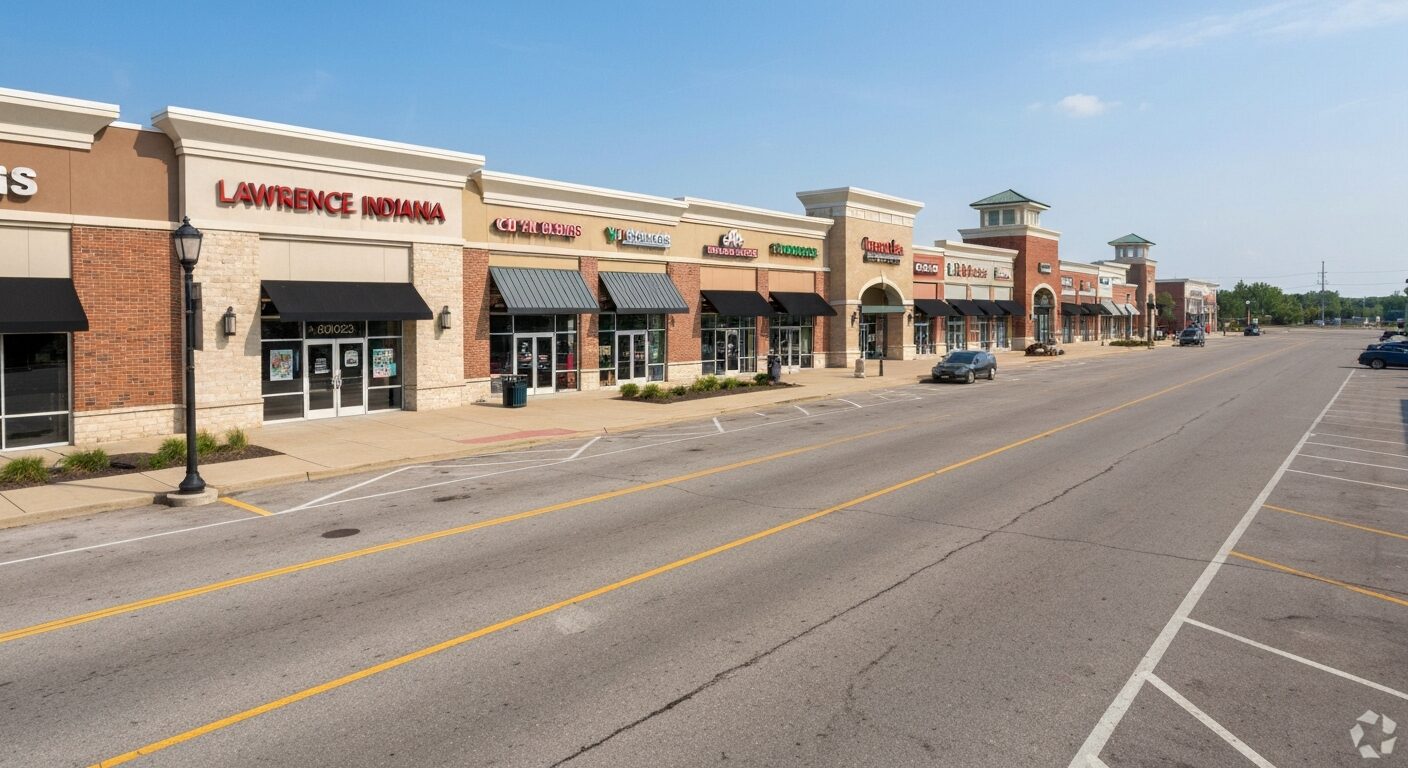 Empty apartment after cleanout in Lawrence