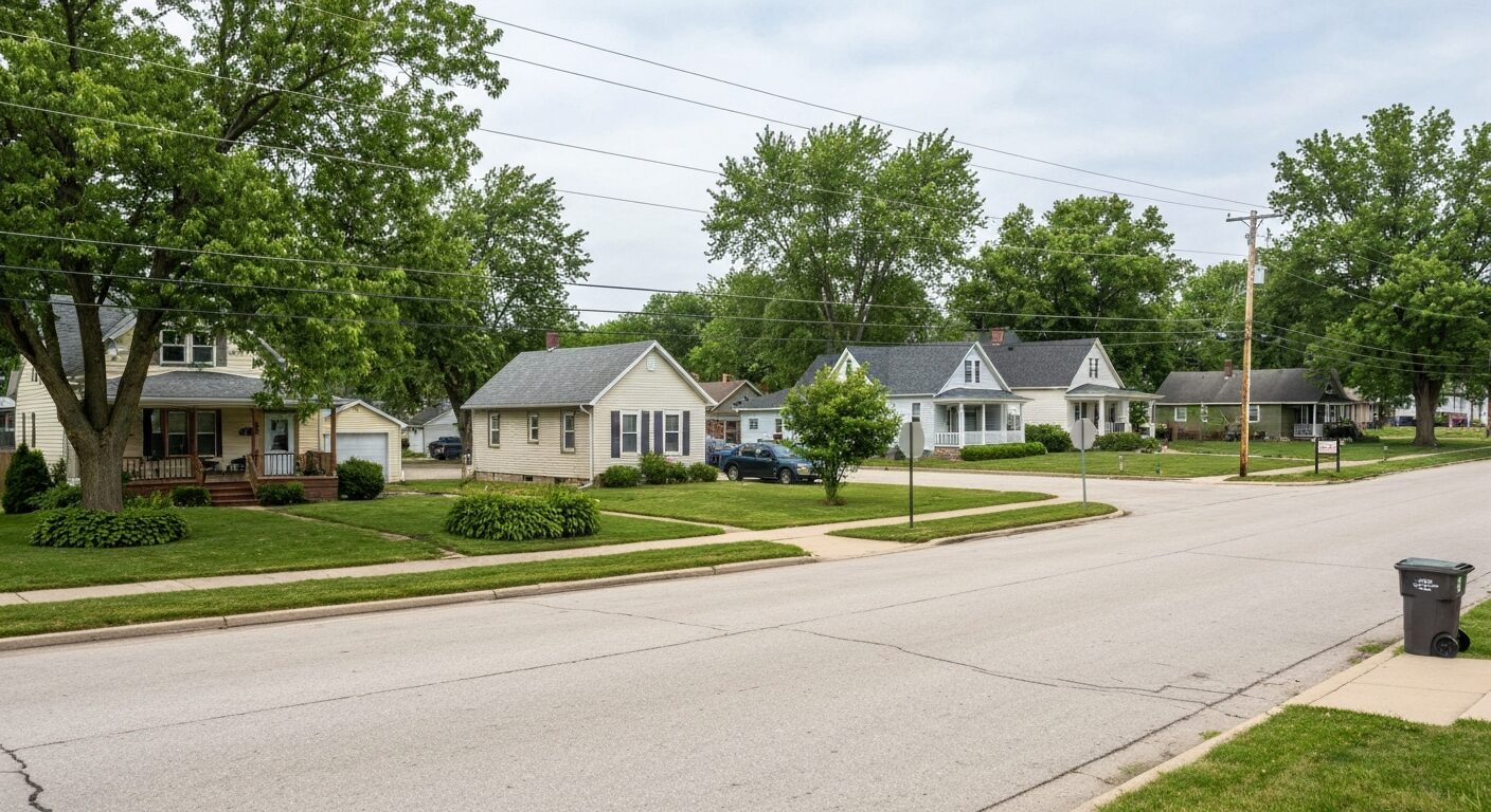 Yard waste removal crew in Speedway