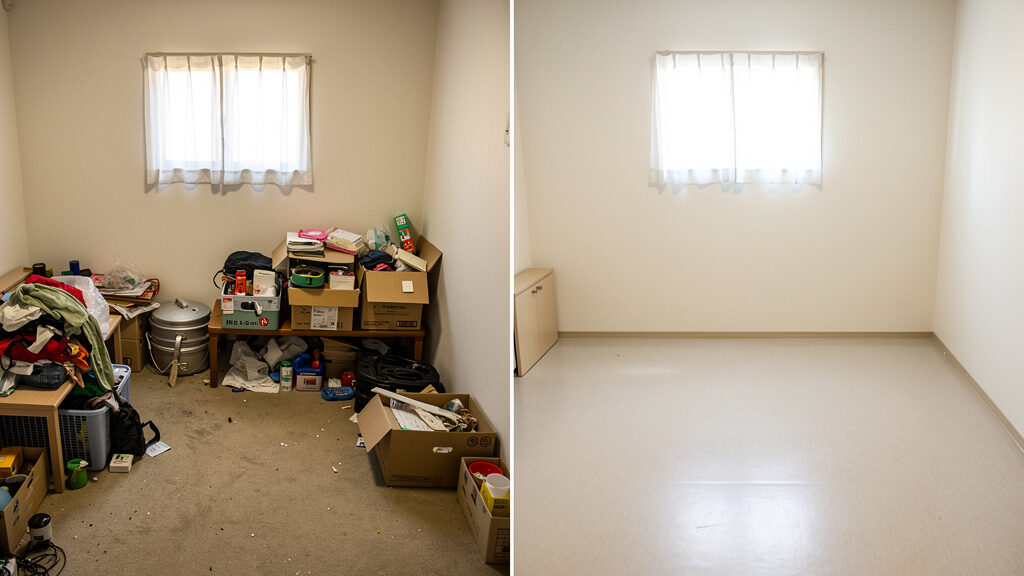 House cleanout project in Indianapolis