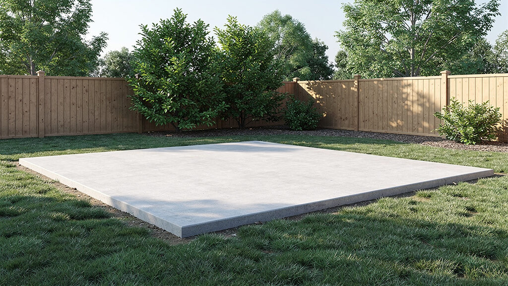 Deck boards and structural elements ready for hauling from Indianapolis property