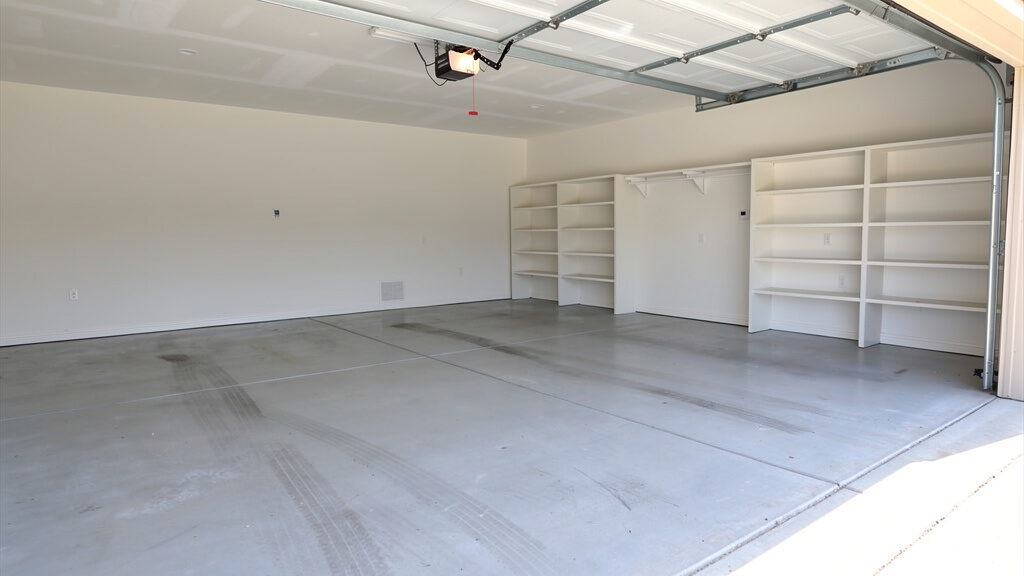 Clean, empty garage after DS Hauling cleanout service